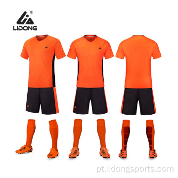 Nova temporada Jersey Thailand Quality Soccer Uniform